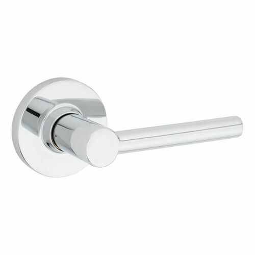 Safe Lock SL7000RELRDT-26 Reminy Round Rose Half Dummy Lever - Bright Chrome Finish