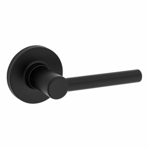 Safe Lock SL7000RELRDT-514 Reminy Matte Black Half Dummy Lever with Round Rose