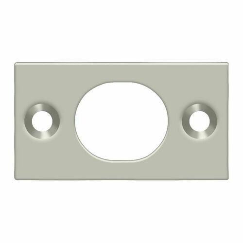 Deltana SP6FBU15 Brushed Nickel Strike Plate for 6