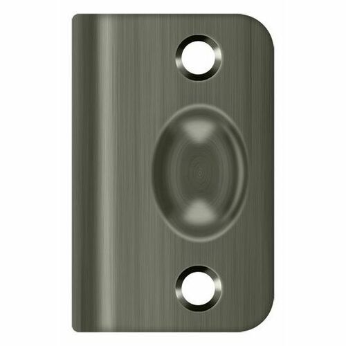 Deltana SPB349U15A Antique Nickel Strike Plate for Ball Roller Catches