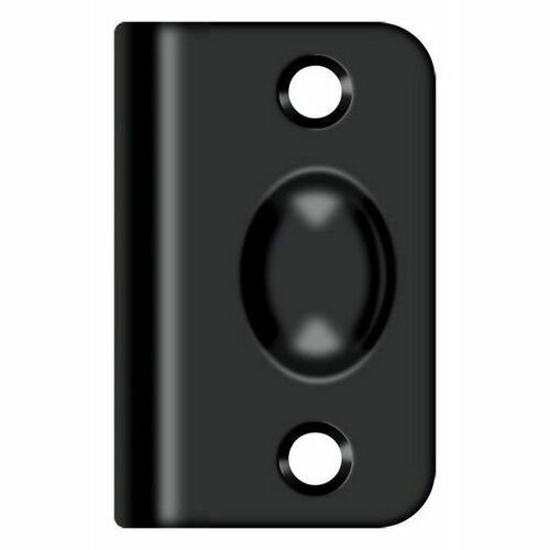 Deltana SPB349U19 Black Strike Plate for Ball and Roller Catches