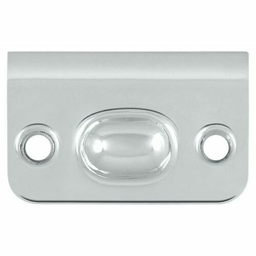Deltana SPB349U26 Polished Chrome Strike Plate for Ball Roller Catches