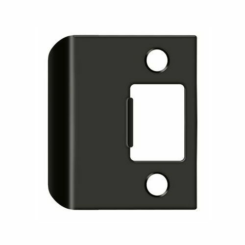 Deltana SPE200U10B Extended Lip Strike Plate, 2-1/4
