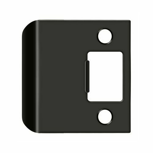 Deltana SPE225U10B Extended Lip Strike Plate, 2.25