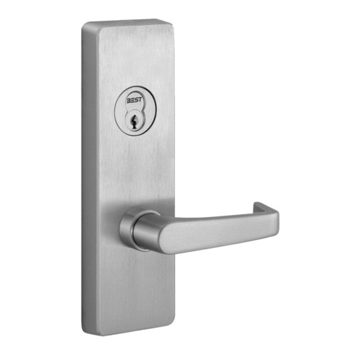 Best V4908A630RHR Right Hand Reverse Key Control Lever Trim - Satin Stainless Steel