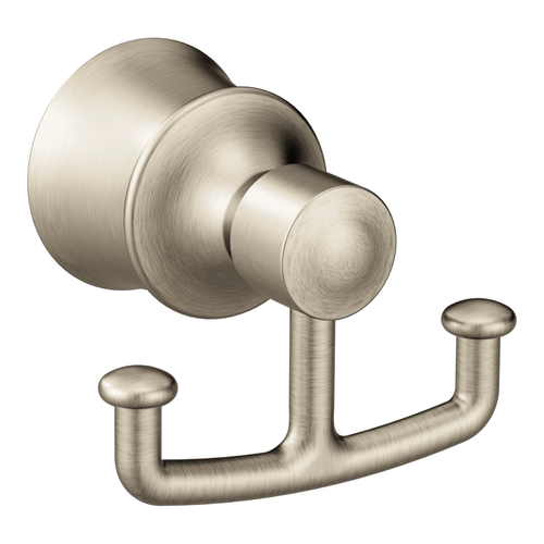 Moen YB2103BN 2 Robe Hook in Brushed Nickel