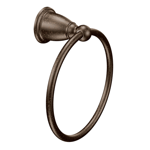 Moen YB2286ORB Round Closed Towel Ring in Oil Rubbed Bronze