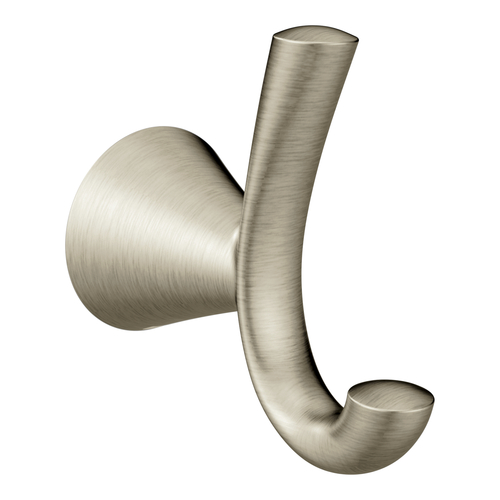 Moen YB2303BN 2 Robe Hook in Brushed Nickel