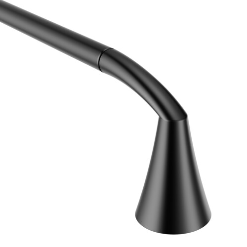 Moen YB2324BL 24 in. Towel Bar in Matte Black