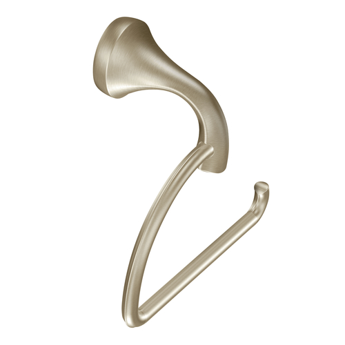Moen YB2808BN Wall Mount Toilet Tissue Holder in Brushed Nickel