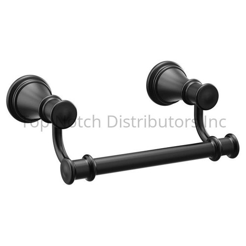 Moen YB6408BL Toilet Tissue Holder in Matte Black