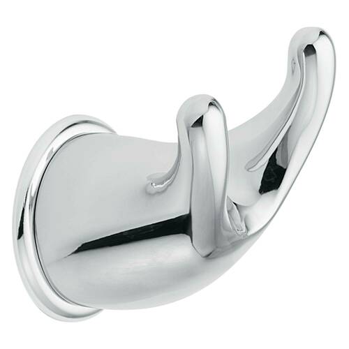 Moen YB8003CH 2 Robe Hook in Polished Chrome