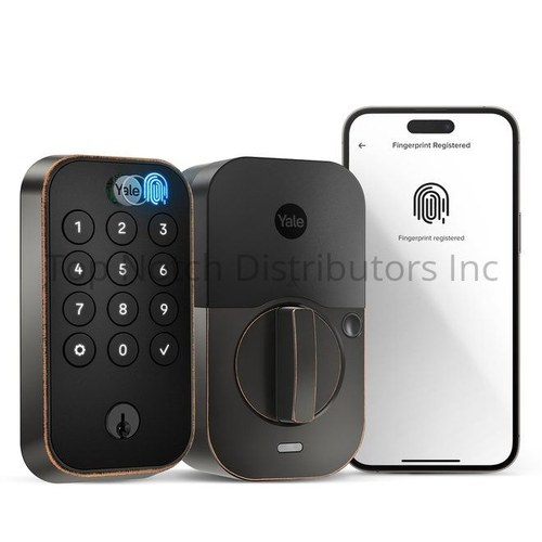 Yale YRD410FBLE0BP Yale Assure Lock 2 Bluetooth Biometric Deadbolt, Oil Rubbed Bronze