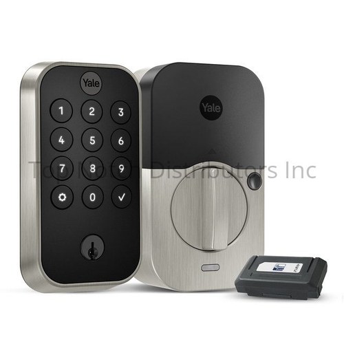 Yale YRD410ZW3619 Assure Lock 2 Keypad Deadbolt Z-Wave US15 Satin Nickel Finish