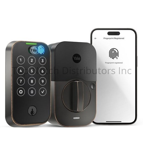 Yale YRD420FBLE0BP Yale Assure Lock 2 Touchscreen Bluetooth Biometric Deadbolt - Oil Rubbed Bronze