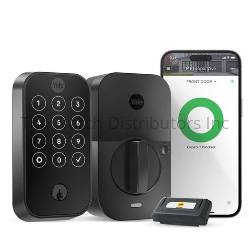 Yale YRD420WF1BSP Yale Assure Lock 2 Touchscreen WiFi - Black Suede Powder Coat