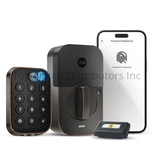 Yale YRD430FWF10BP Yale Assure Lock 2 WiFi Biometric Keypad Deadbolt, Oil Rubbed Bronze