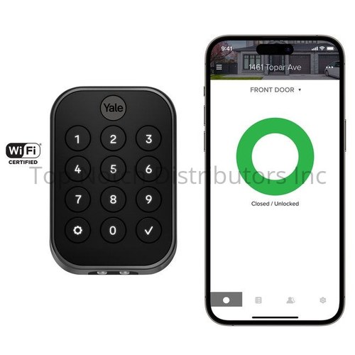 Yale YRD430WF1BSP Yale Assure Lock 2 Keypad Wi-Fi, Black Suede Powder Coat Finish