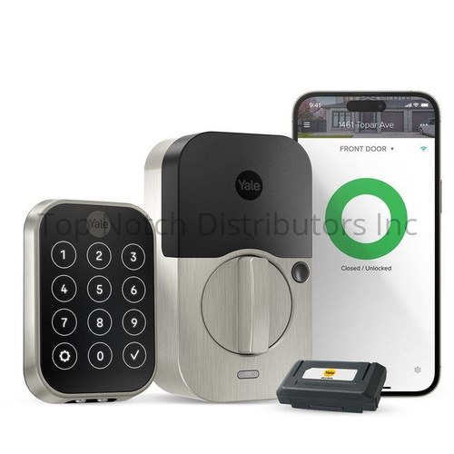 Yale YRD450WF1619 Yale Assure Lock 2 Key-Free Touchscreen Wi-Fi US15 Satin Nickel