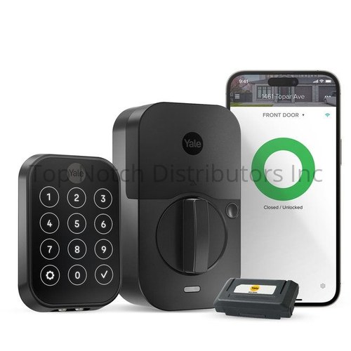 Yale YRD450WF1BSP Yale Assure Lock 2 Key-Free Touchscreen Wi-Fi Black Suede Finish