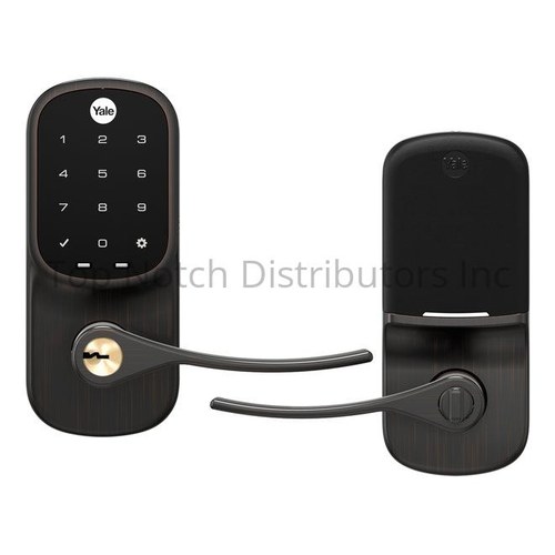Yale YRL226CBA10BP August Assure Lever Touchscreen Keyed Entry Lock US10BP Oil Rubbed Bronze