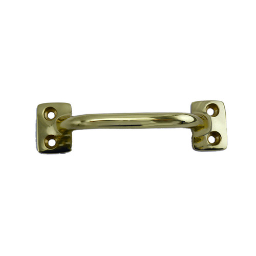 Ives 026B3 Solid Brass Bar Window Lift - Bright Brass Finish