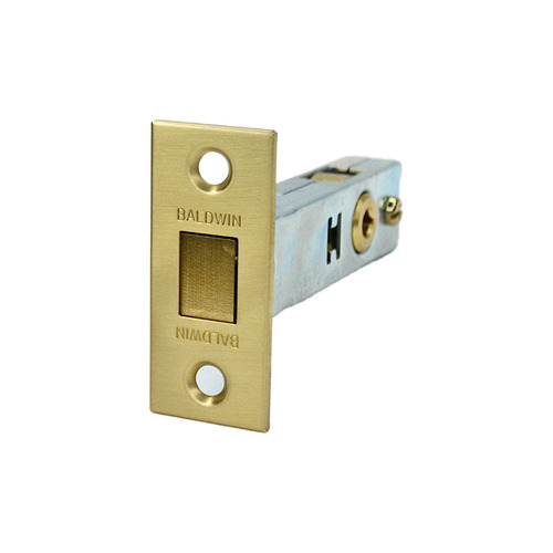 Baldwin 0418033LTP Contemporary Mortise Door Bolt, 2-3/8