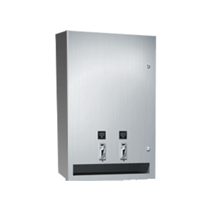 ASI 04684925 Sanitary Napkin and Tampon Dispenser 25 Operation