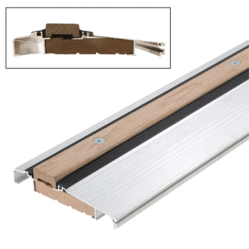 CRL 1006A36 Aluminum 36" Outswing Adjustable Oak Top CRL 1006A36 Aluminum 36" Outswing Adjustable Oak Top