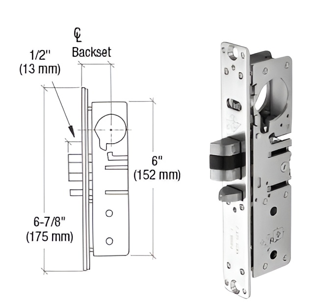 CRL AR45134R Adams Rite 1.5