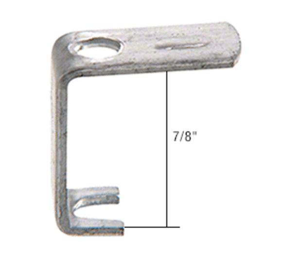 CRL WSC334M Aluminum 7/8" Casement Screen Clips Bulk