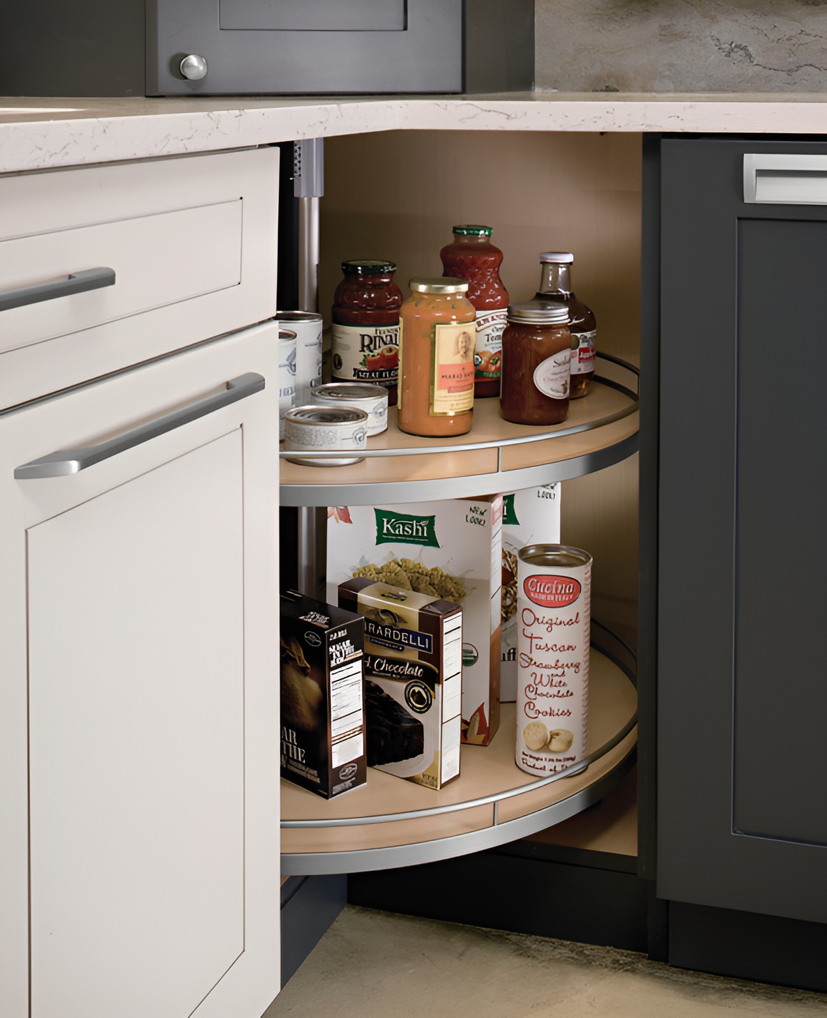 Hafele 541.39.420 Suzie-Q Self-Closing Revolving Hardware ...