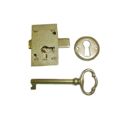 National Lock C8826-KA-3 Furn Lock Surface Mount Brass ...