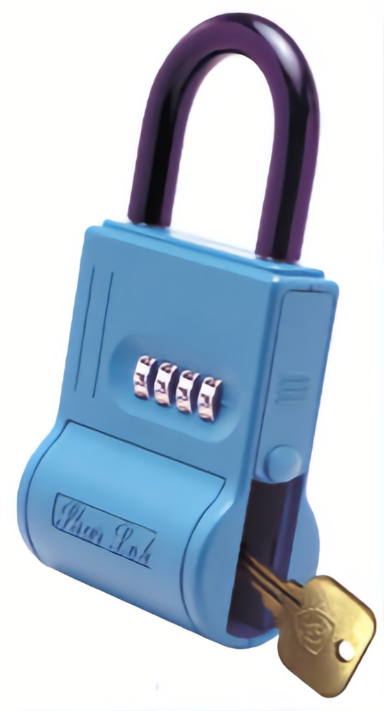 FJM SL100W Shur Lok Security Lock Box Blue