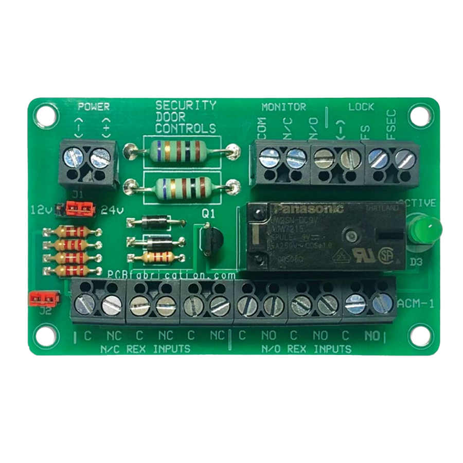 Security Door Controls ACM-1 Six Station Input Control Relay for ...