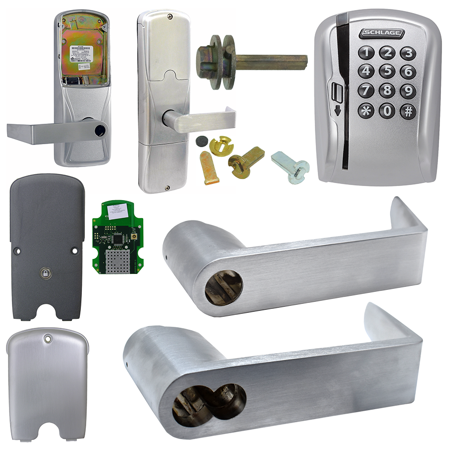 Schlage AD400-CY60MSK-RHO626-JD KIT - Wireless Magnetic Stripe Keypad ...