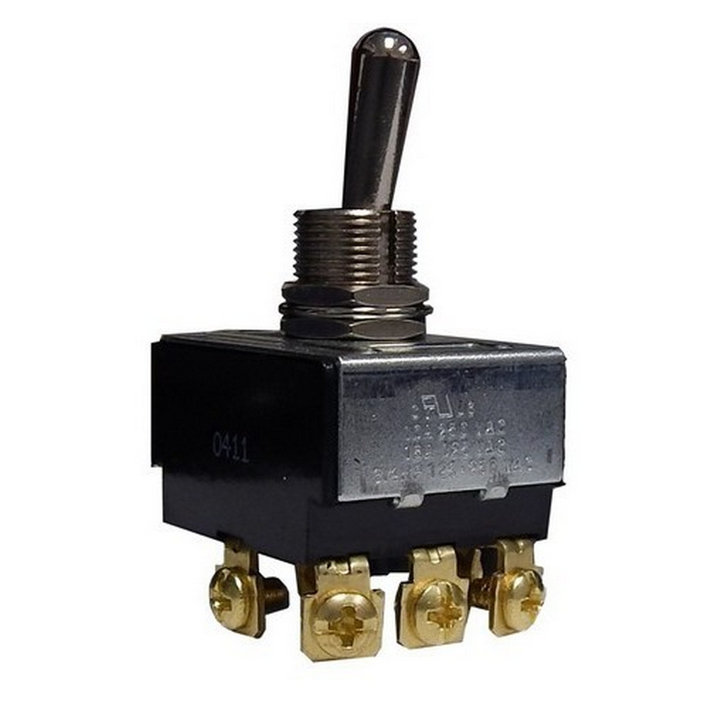 Morris 70302 Heavy Duty 3 Pole Toggle Switch 3PDT OnOn Screw Terminals