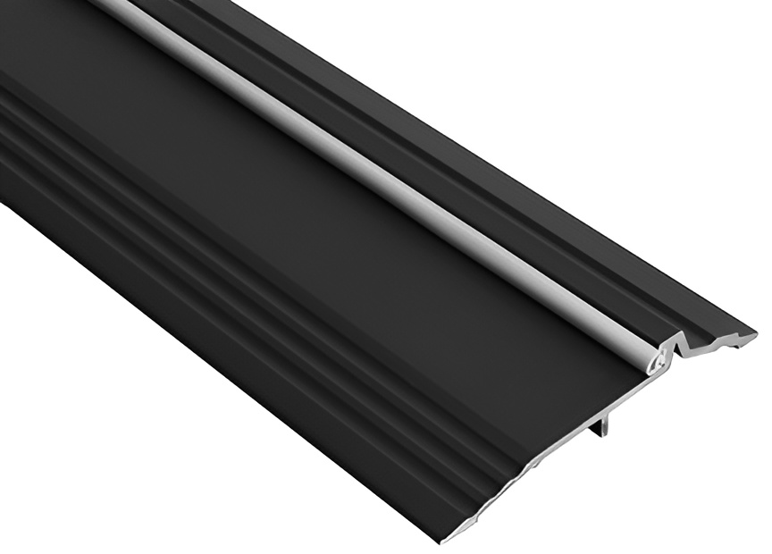 NGP 804VDKB 36" DKB Aluminum Vinyl Bumper Seal Threshold, 7/8" x 5 ...