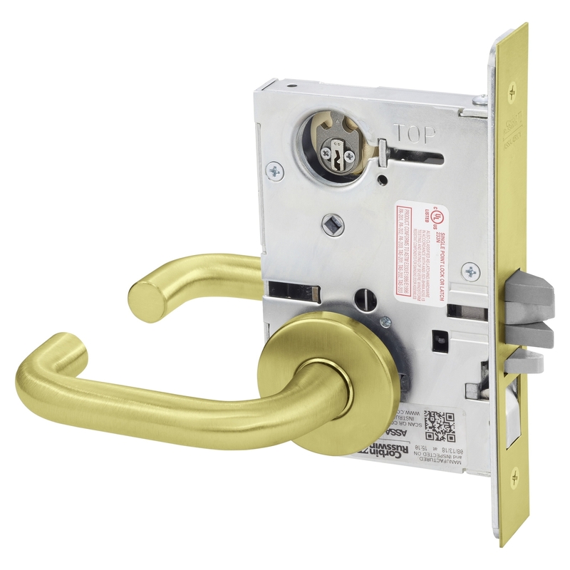 Corbin Clock Corbin Russwin ML2051 LWA 606 CL6 Office Mortise Lock Installation ...